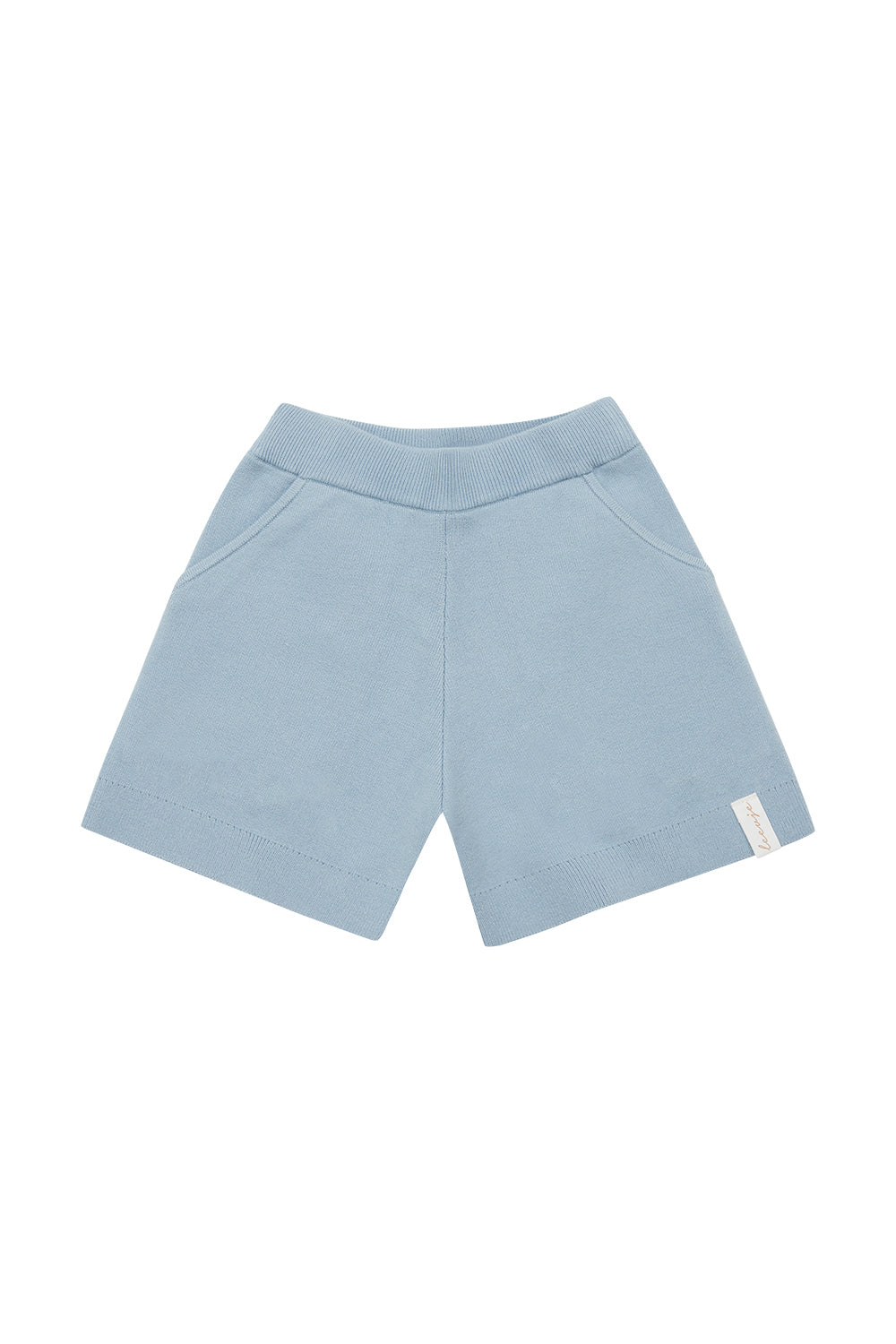 Unisex Knitted Shorts 'Clear Blue'