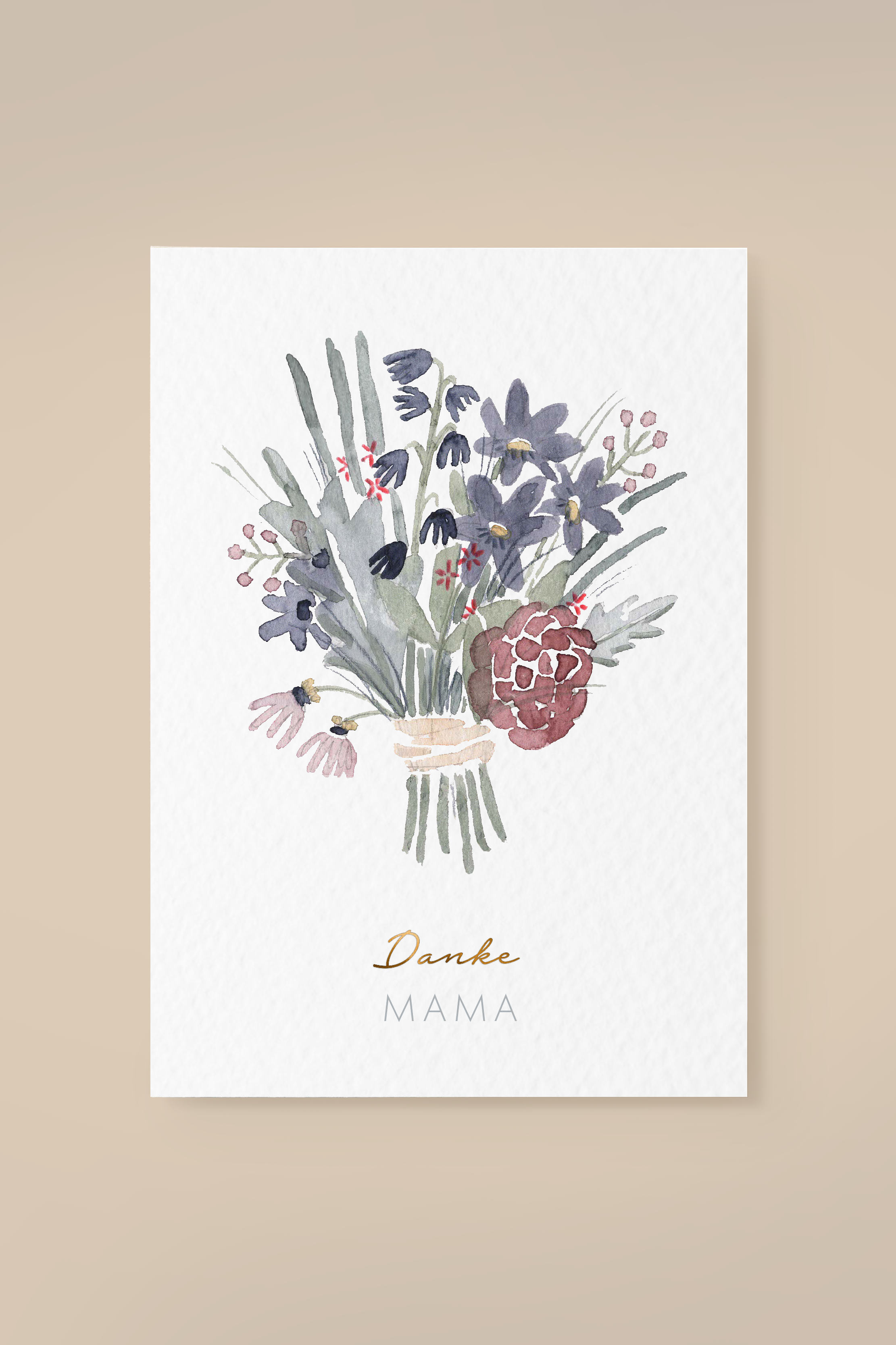 Postkarte Mama