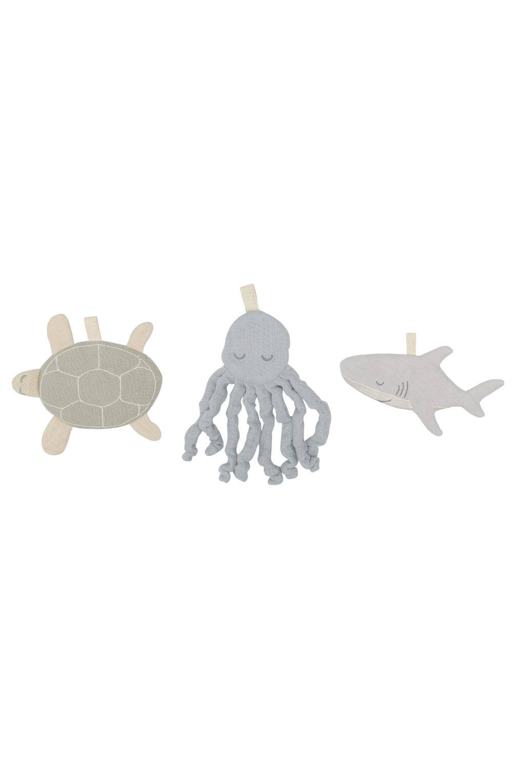 Girlande Anhänger Set 'shark, octopus & turtle'