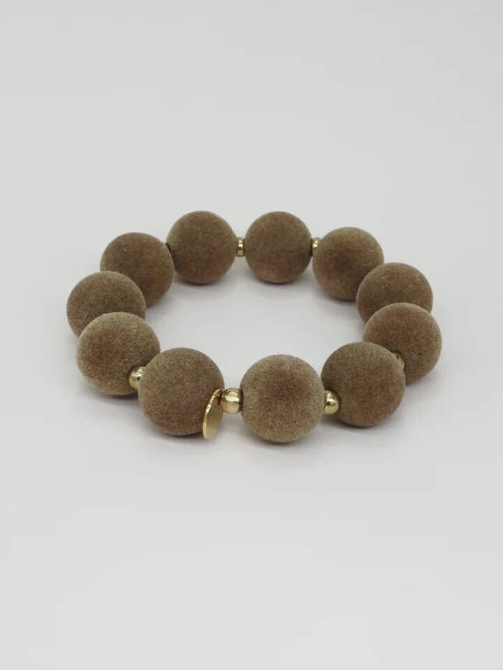 Bracelet | Taupe Velvet