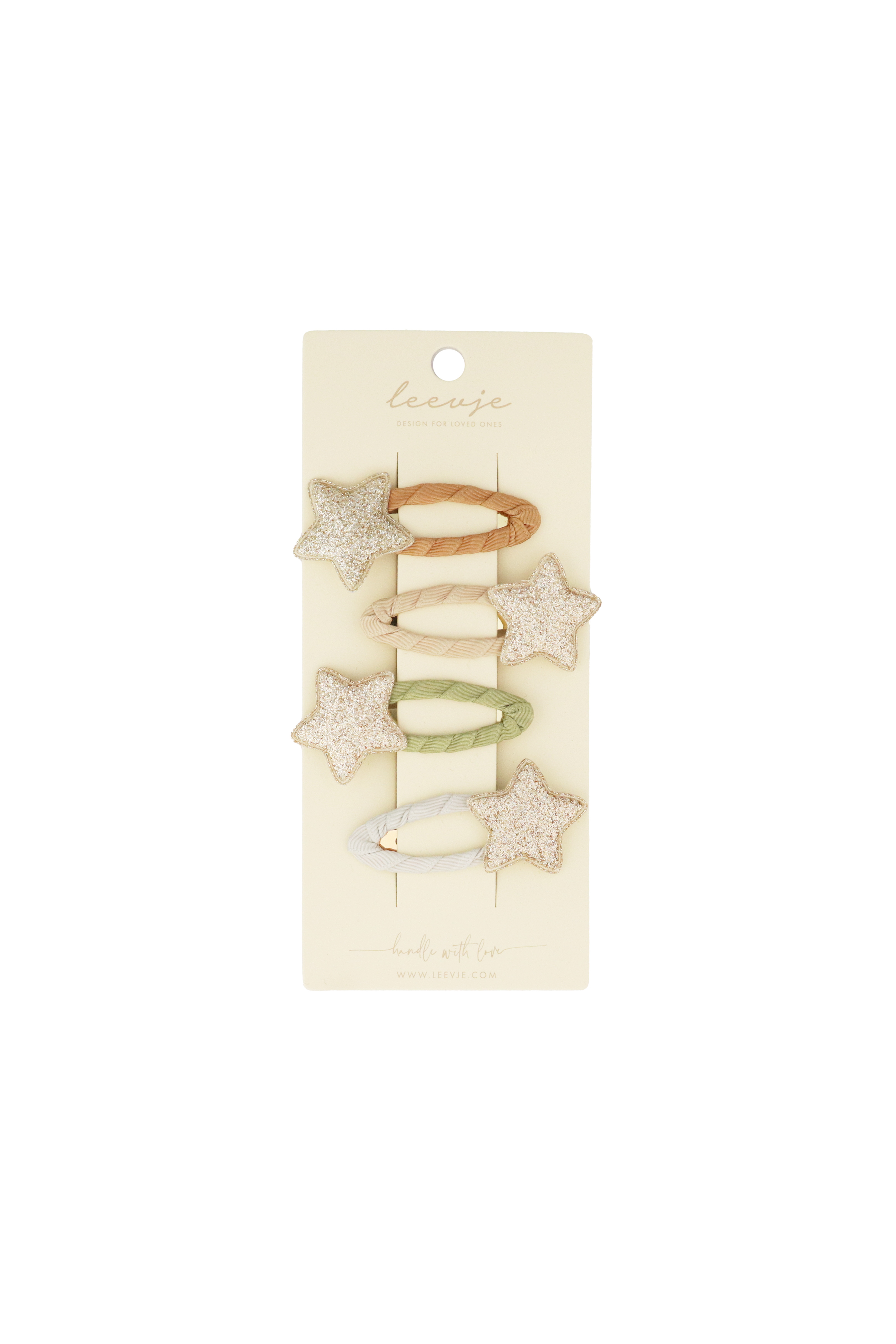 Haarspangen 'christmas stars clips'