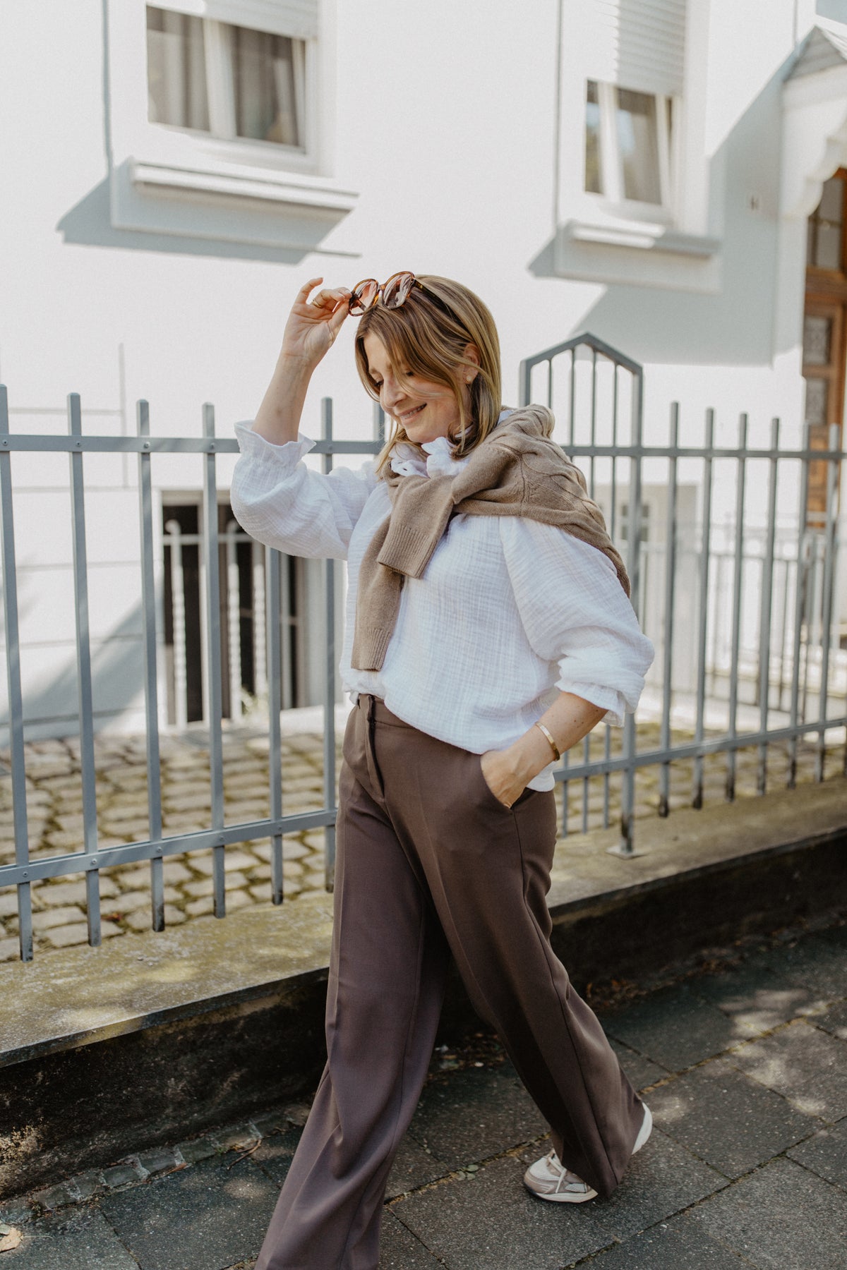The Soft Blouse / White