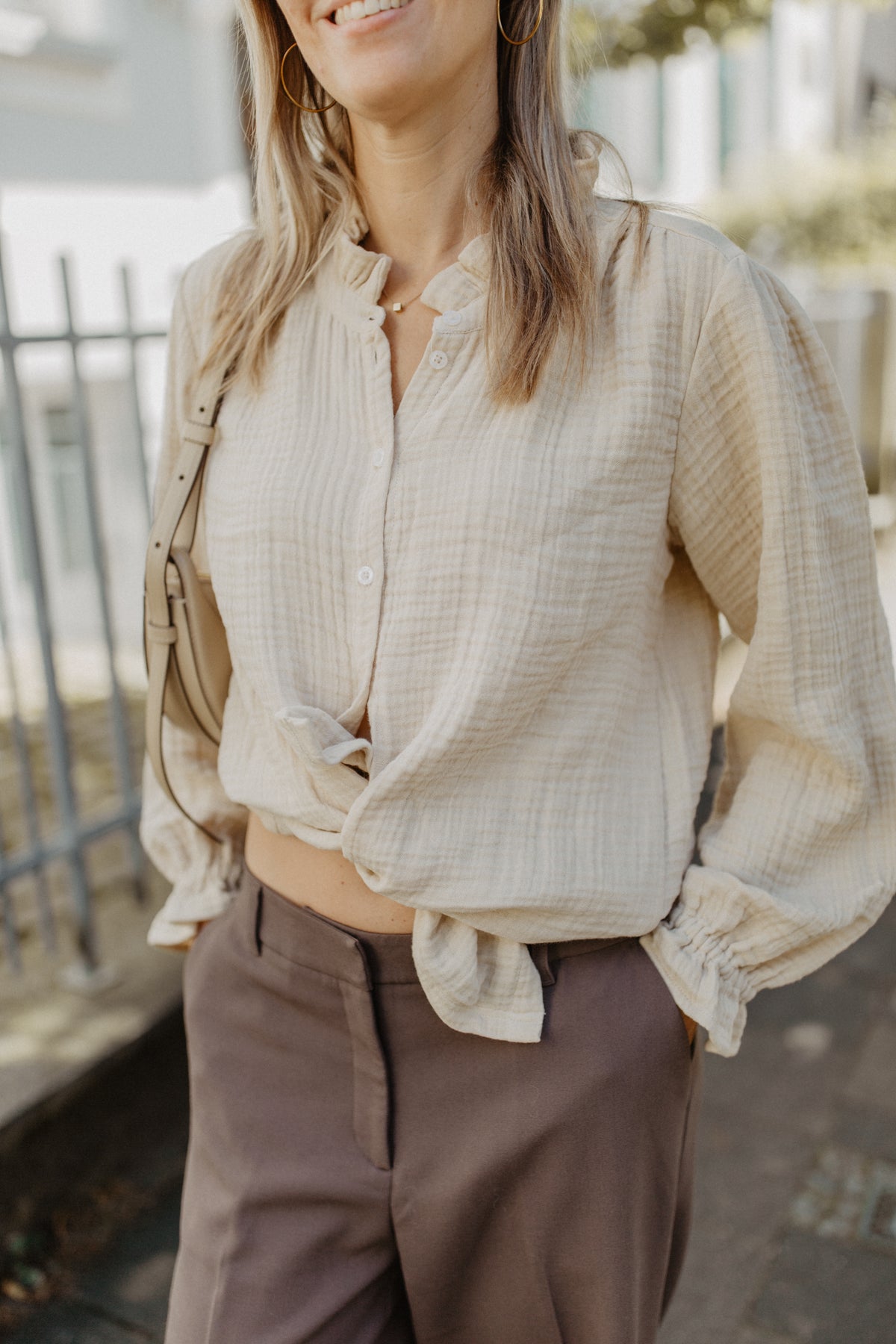 The Soft Blouse / Light Cream