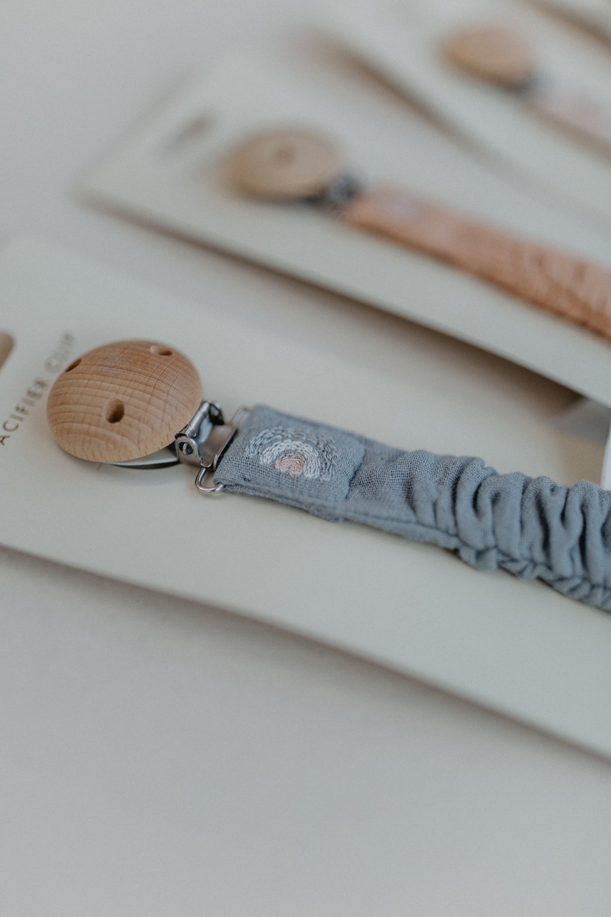"Blue" Pacifier Chain