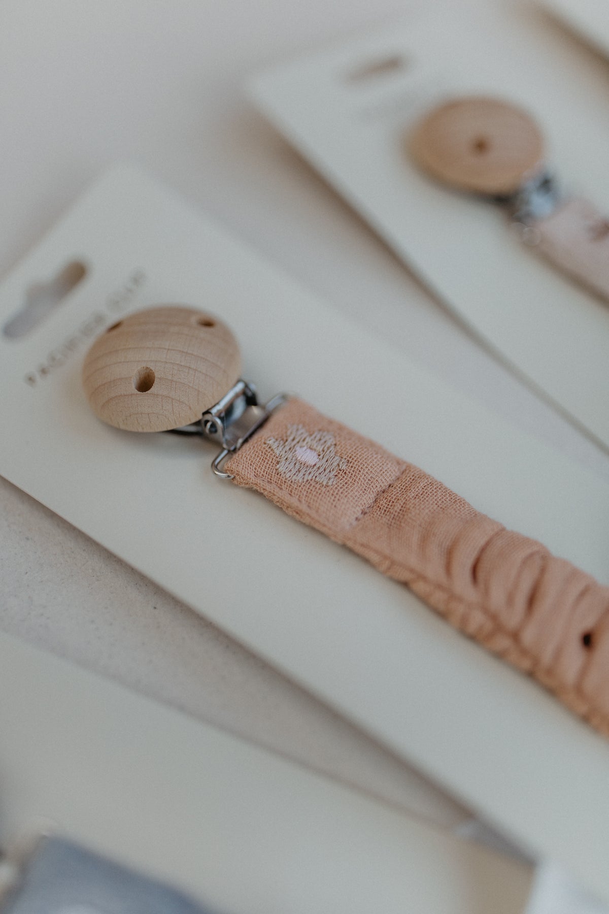 "Peach" Pacifier Chain