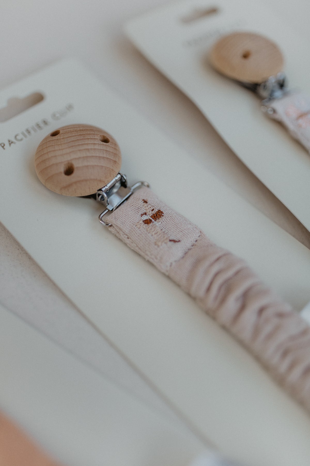 "Cappuccino" Pacifier Chain