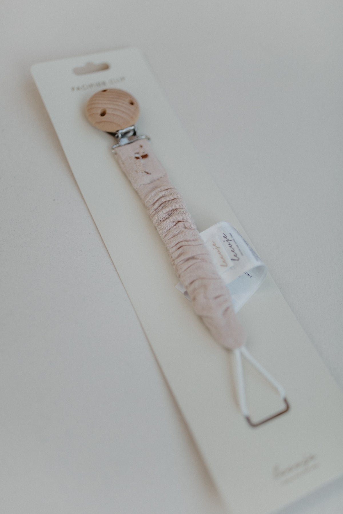 "Cappuccino" Pacifier Chain