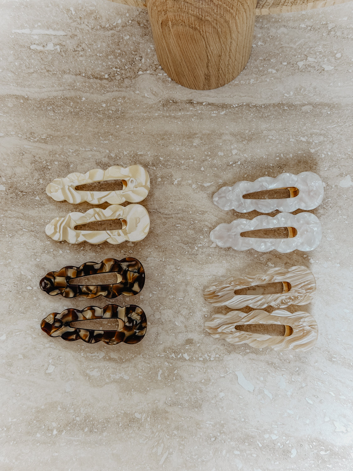 Barrettes Signature | Expresso (Paar)