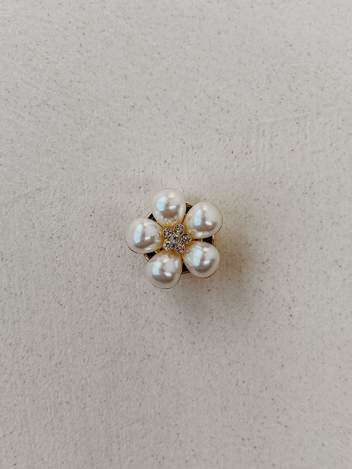 Knopf Cover 'Luxe Pearl Petal'