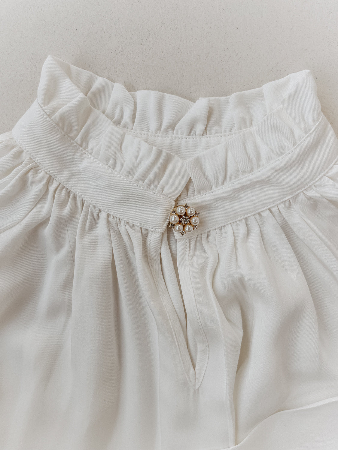 Knopf Cover 'Mini Pearl Cluster'