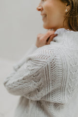 PREMIUM KNITWEAR: Cable Knit Pullover für Frauen