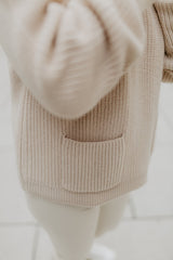 Premium Knitwear: Mini-Me Strickpullover Sand Für Frauen Hw 23/24