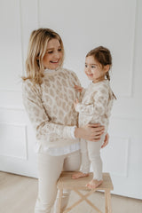 Mini-Me Sweatshirt 'Leoprint' für Kinder