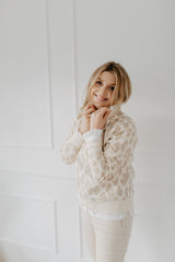 Mini-Me Sweatshirt 'Leoprint' für Frauen