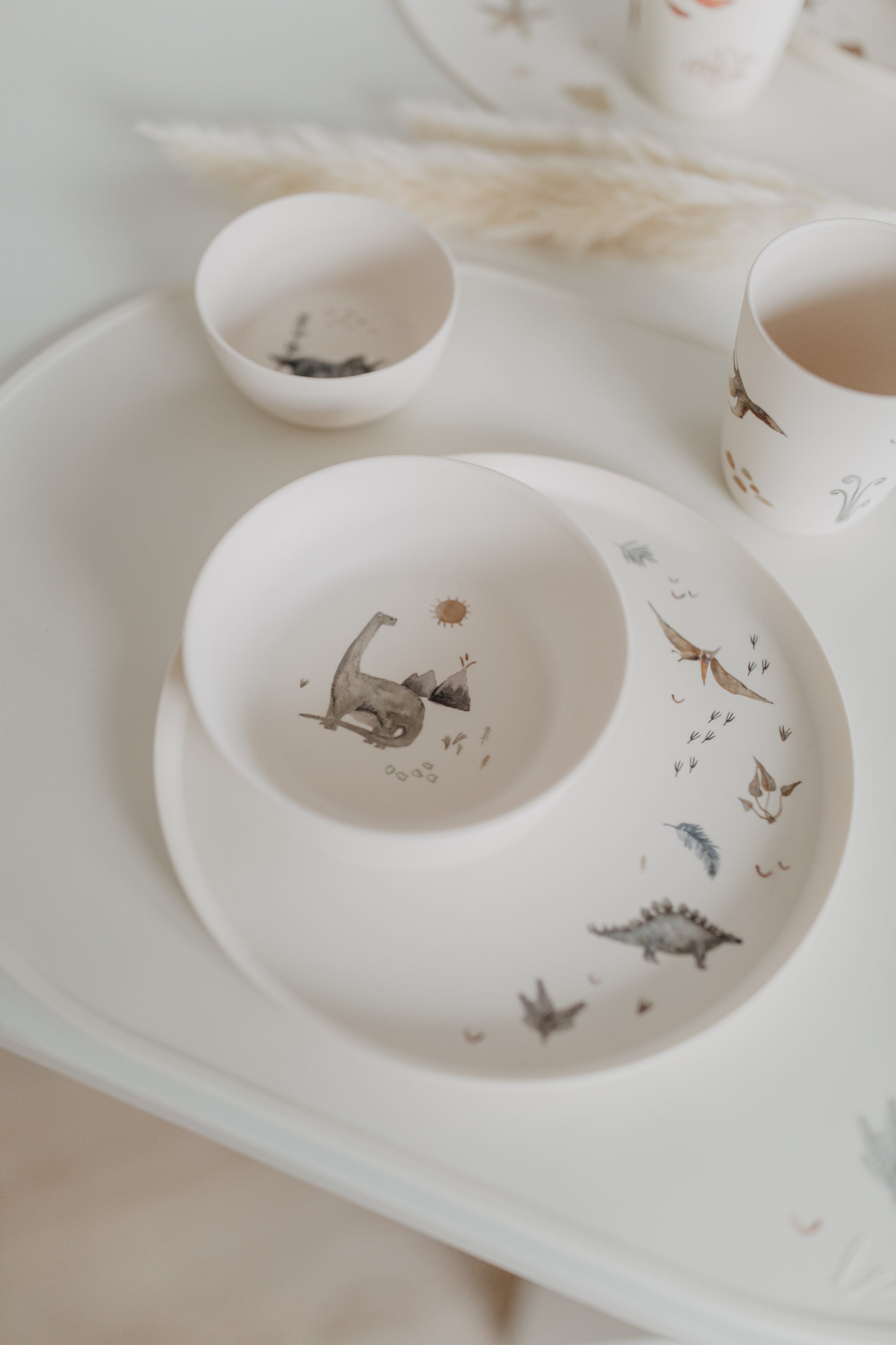 Tableware set 'Dino'