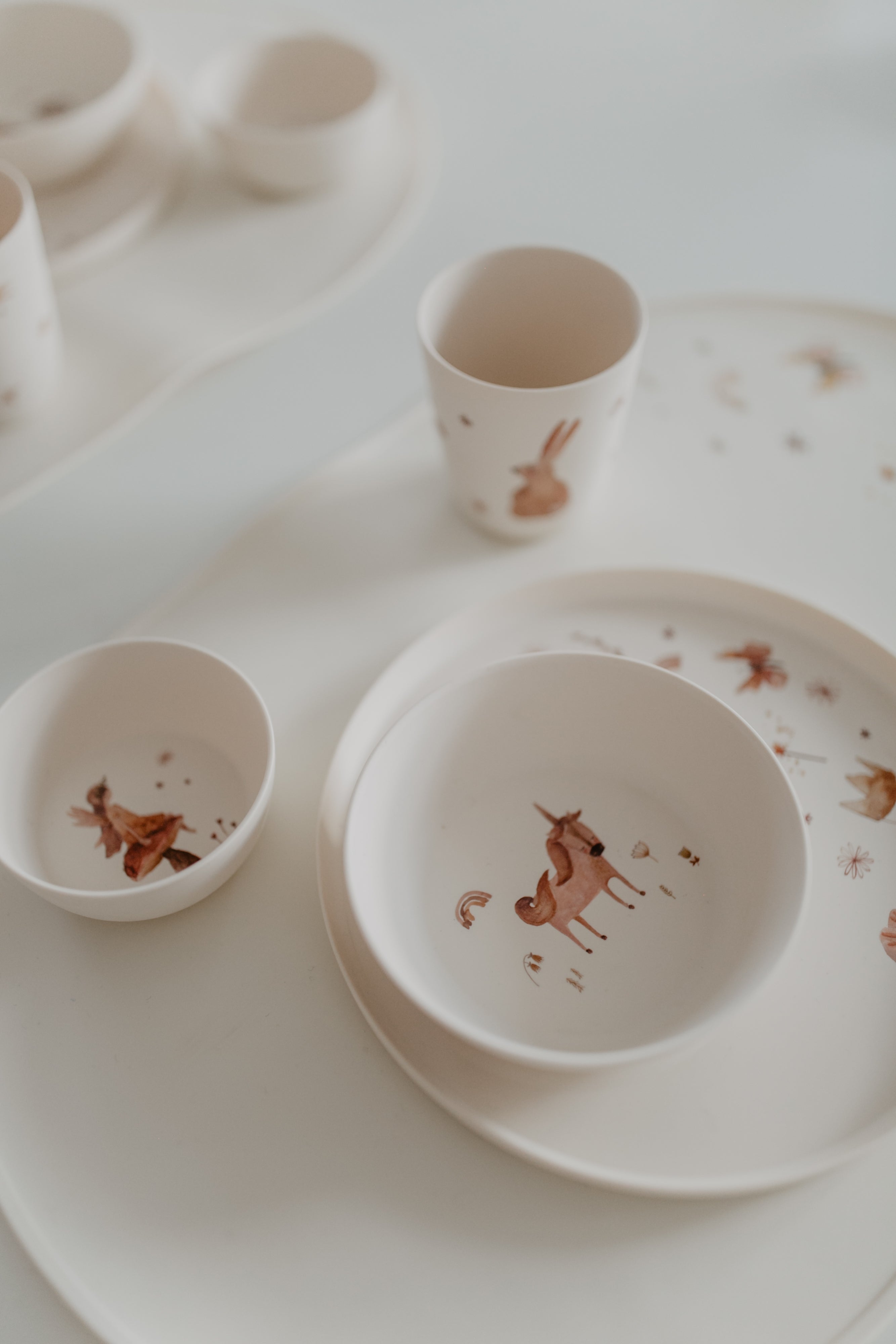 Tableware set 'Unicorn'