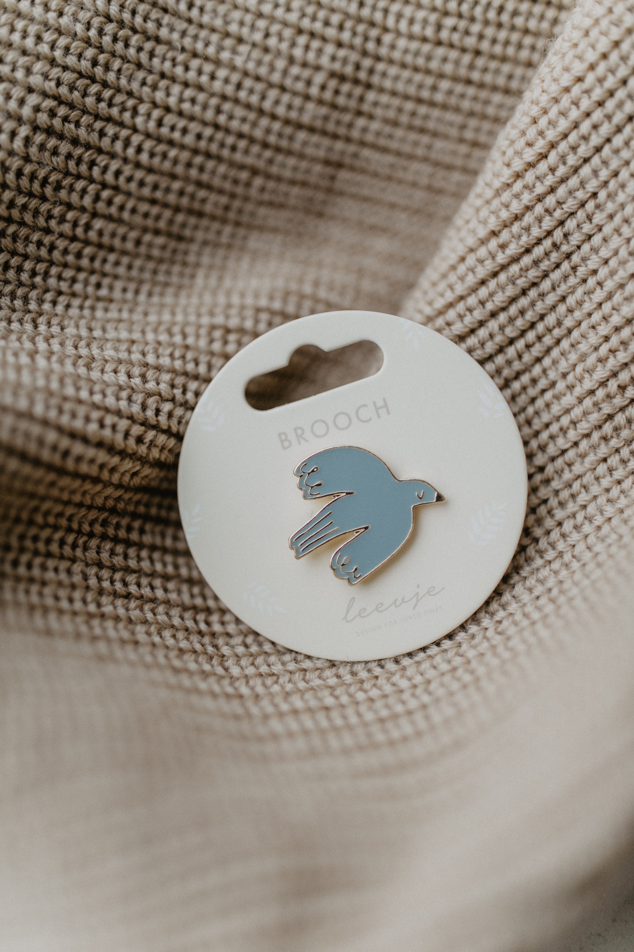 Brosche 'bird'