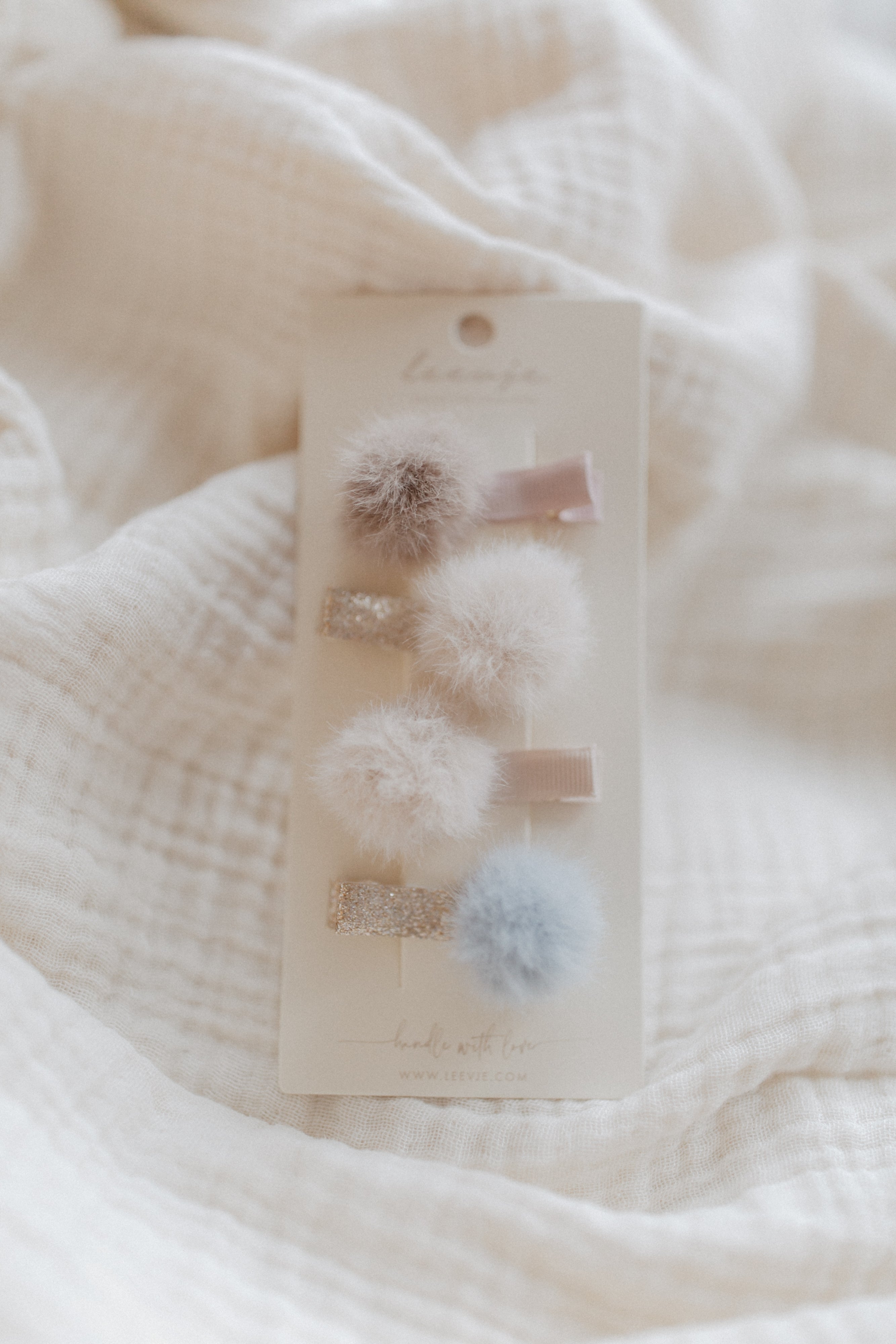 Haarspangen 'festive pompoms'