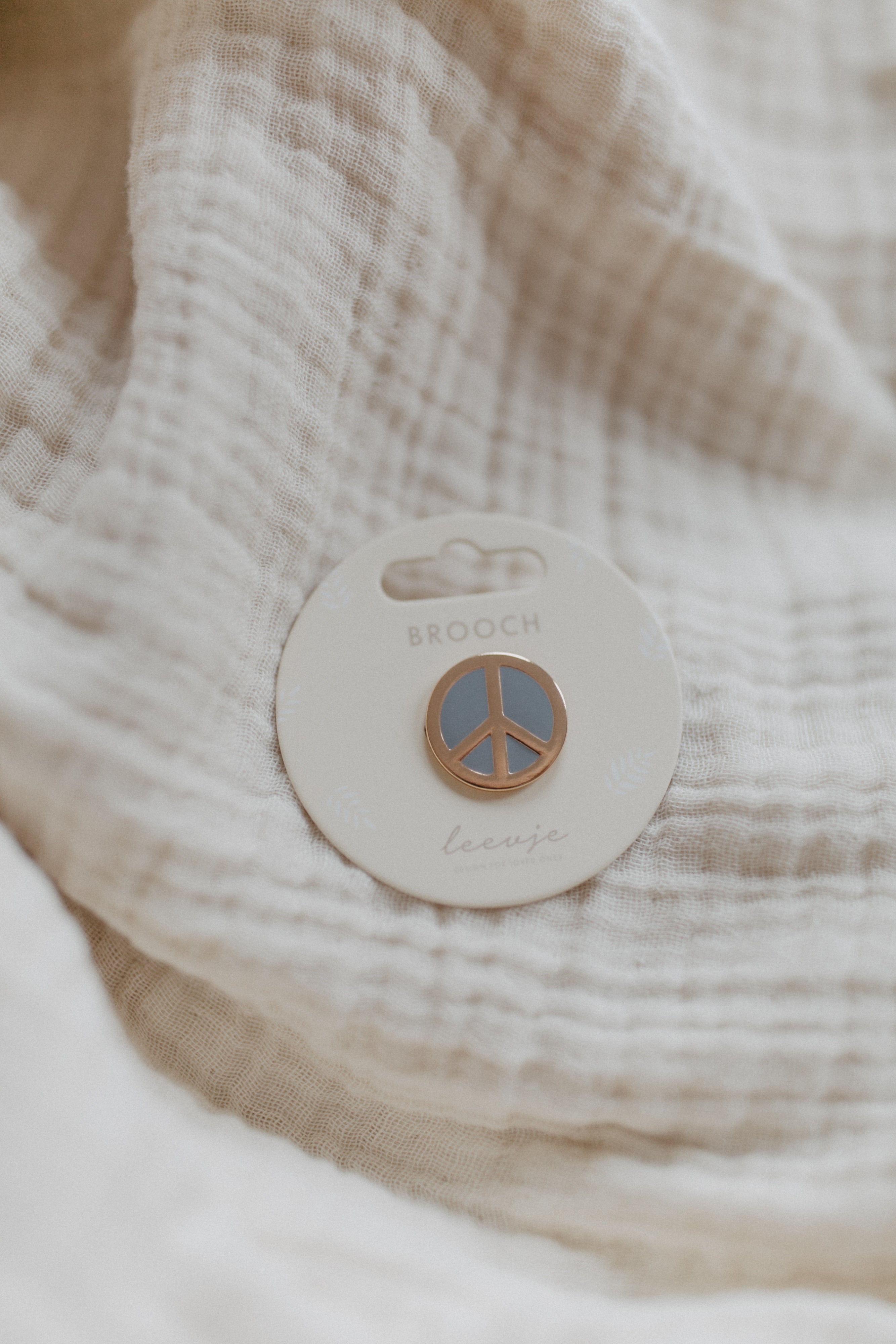 Brosche 'peace'