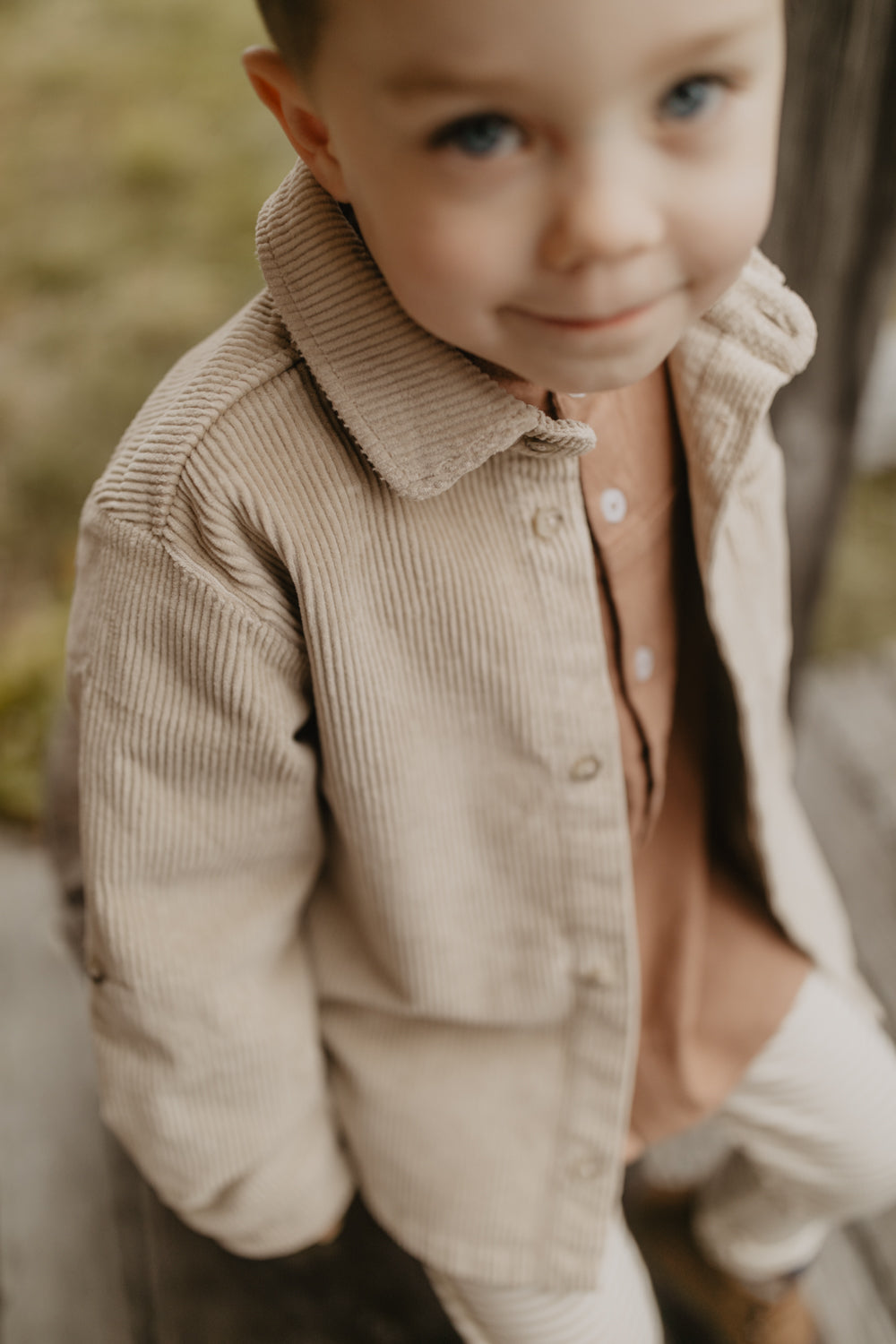 Corduroy Shirt 'dusty rose'