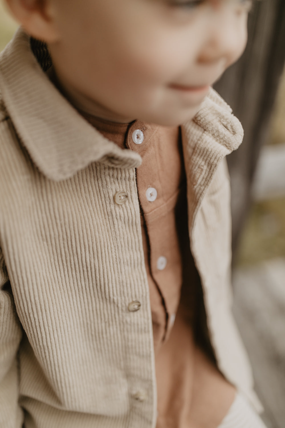 Corduroy Shirt 'dusty rose'