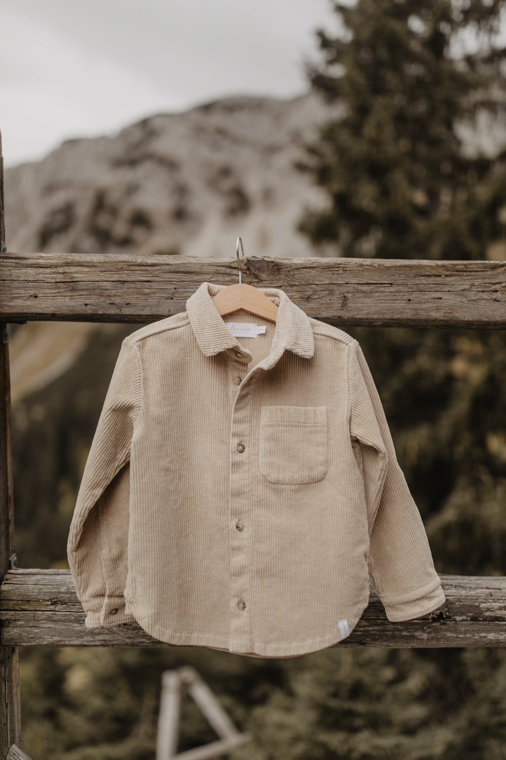 Corduroy Shirt 'dusty rose'