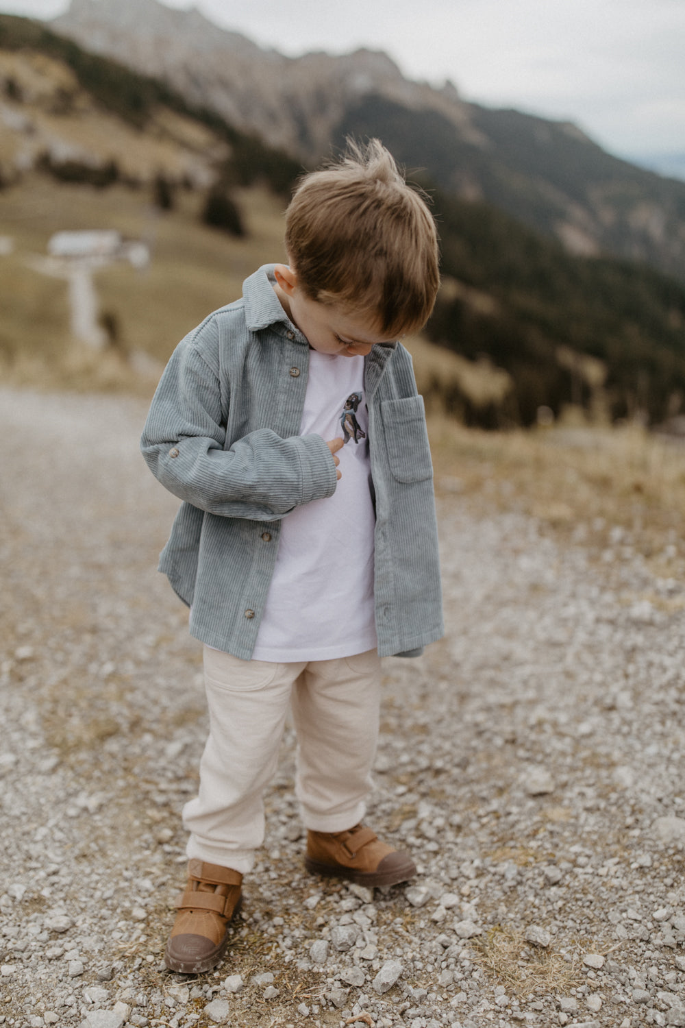 Corduroy Shirt 'blue'