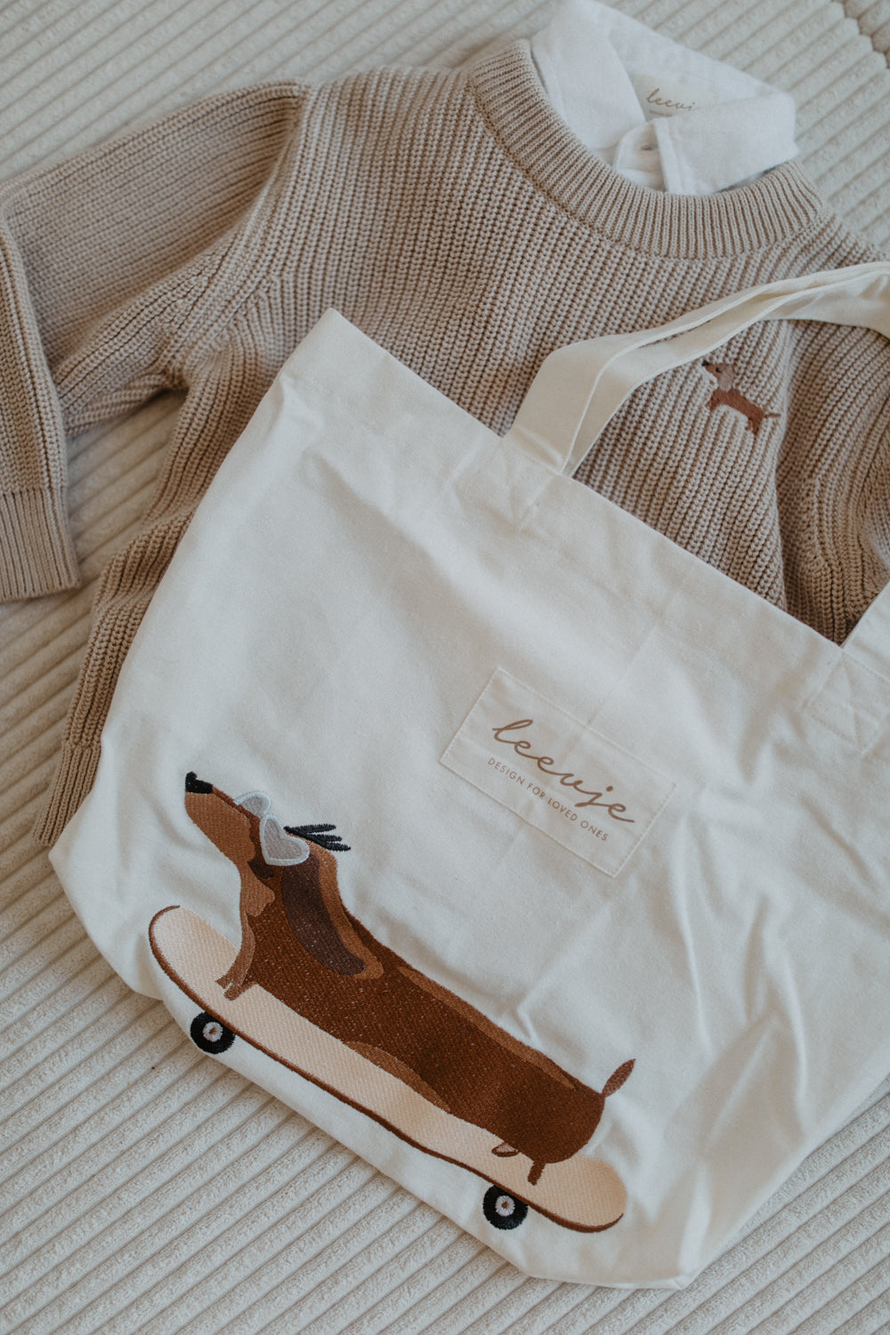 Tote Bag Small 'Dog'