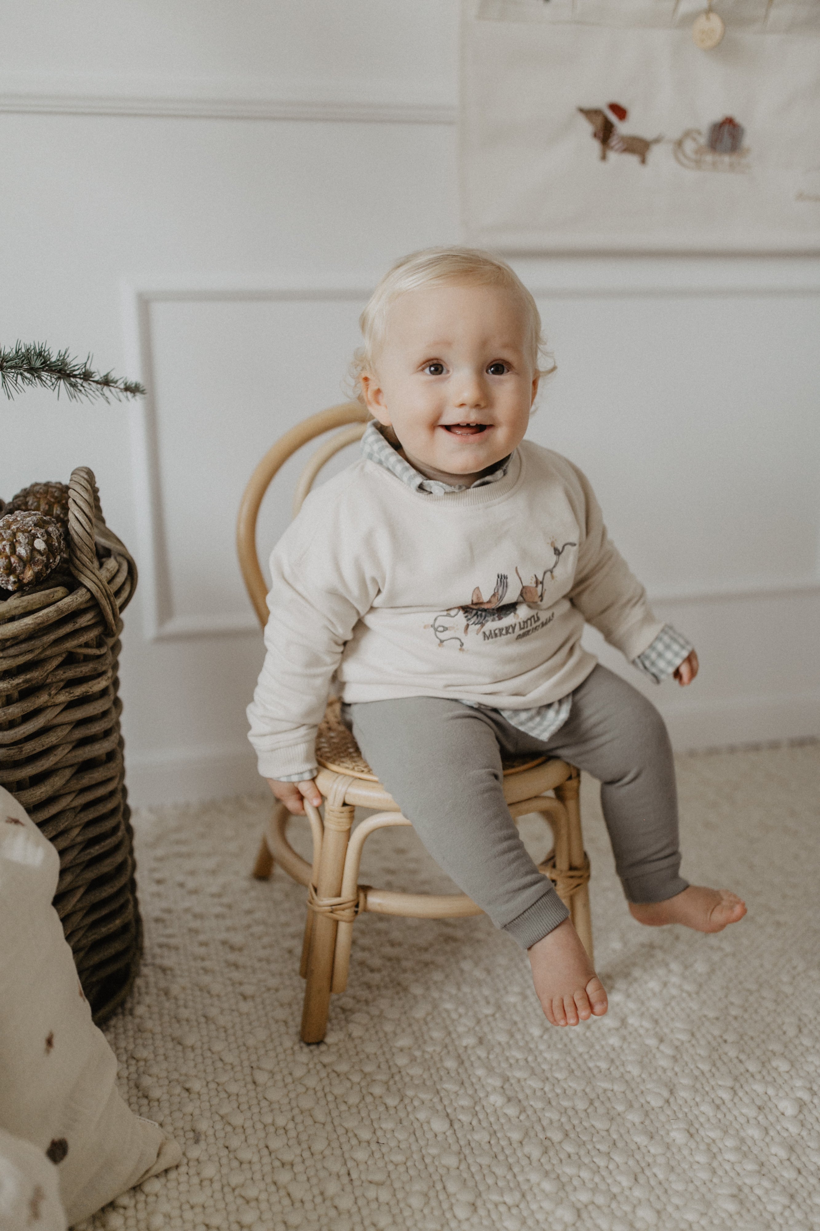Unisex Oversized Sweatshirt Dackel 'fairy lights'
