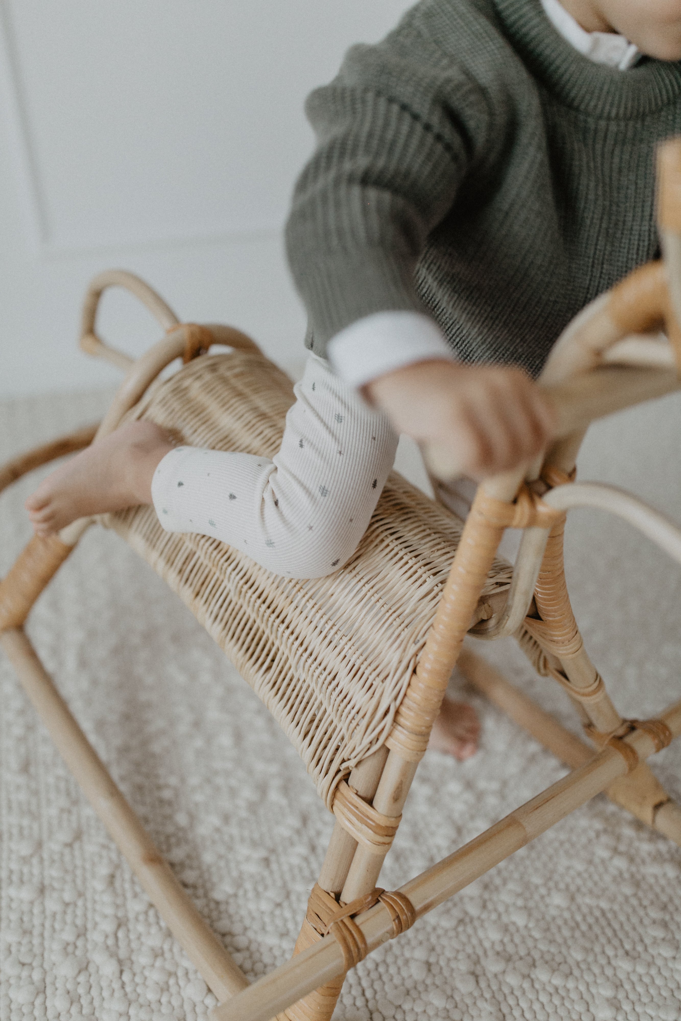 Leggings 'little trees' aus Bio-Baumwolle