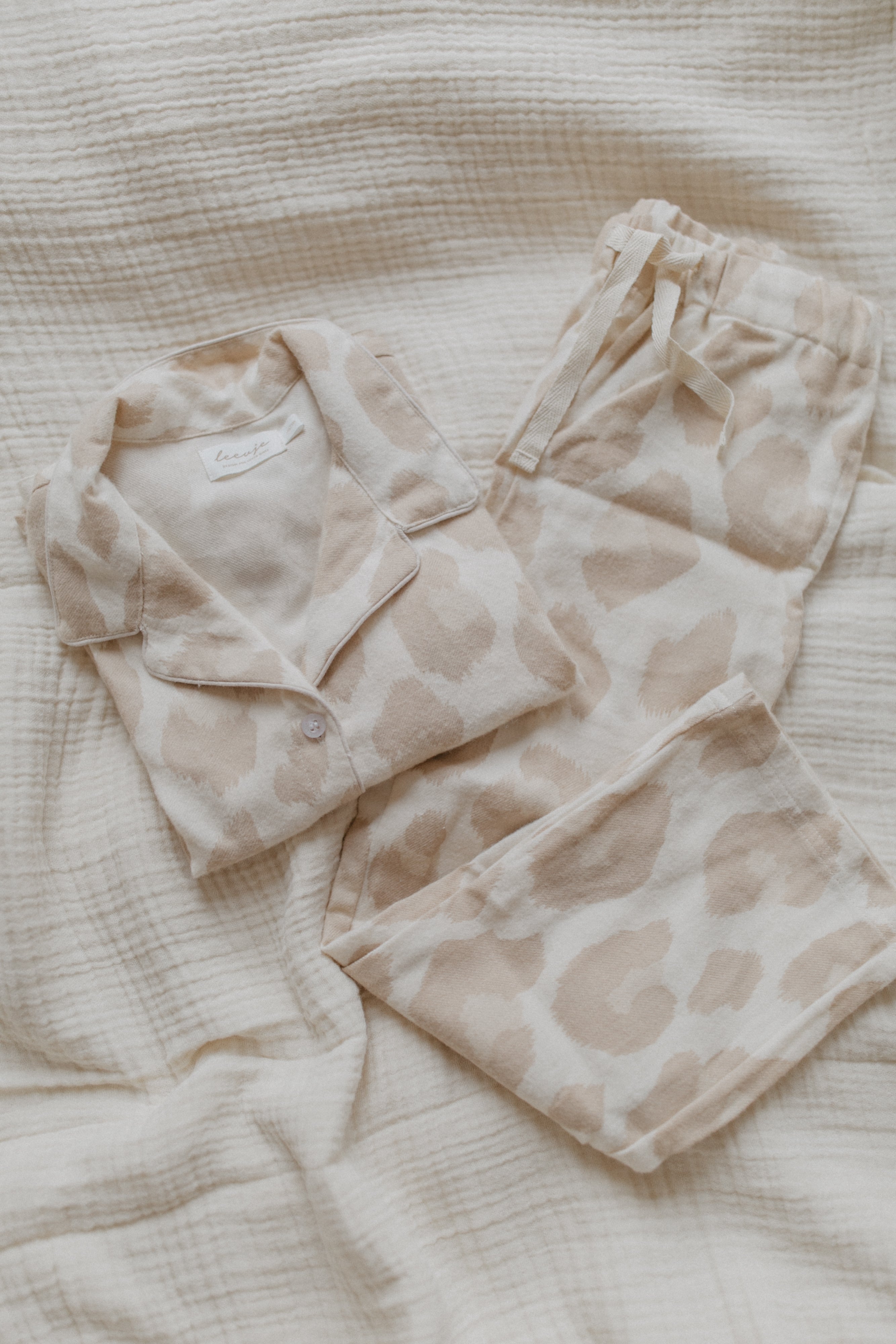 Pyjama Set 'leo' aus Flanell