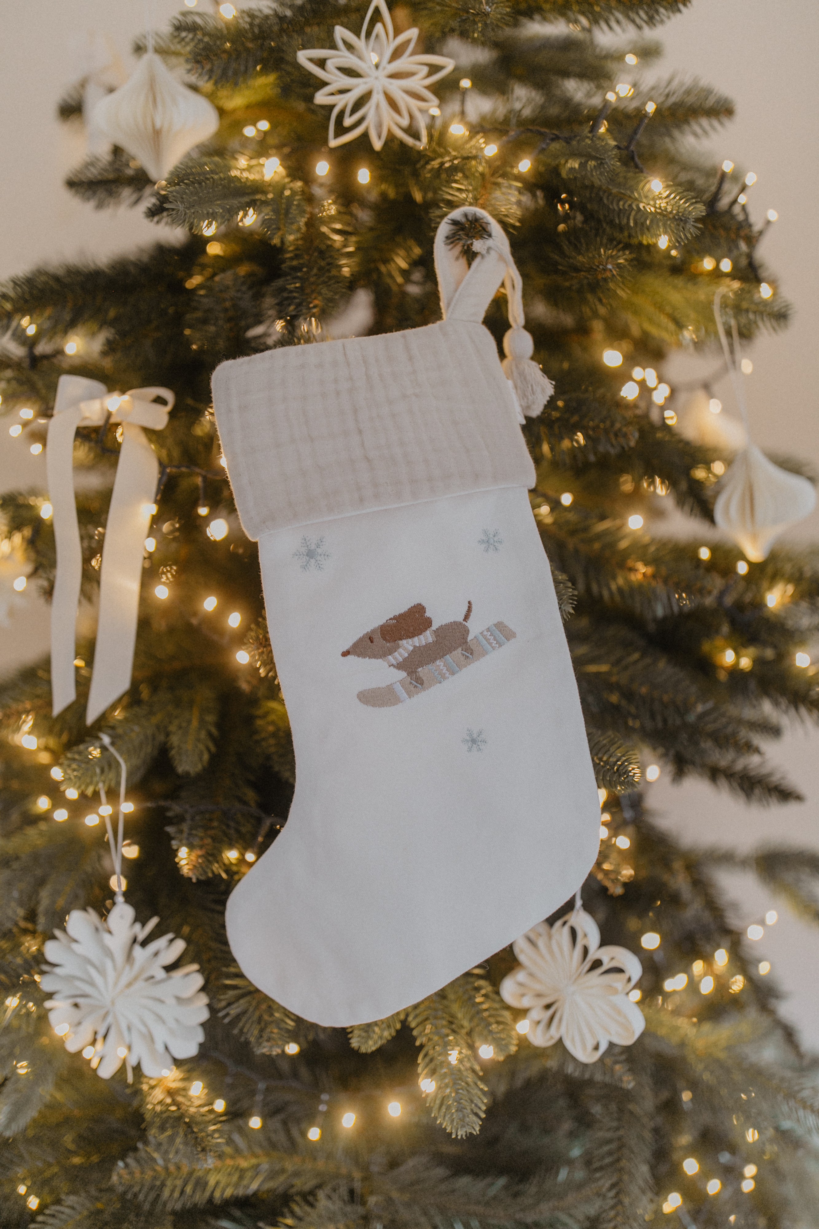 Weihnachtsstrumpf 'dog'
