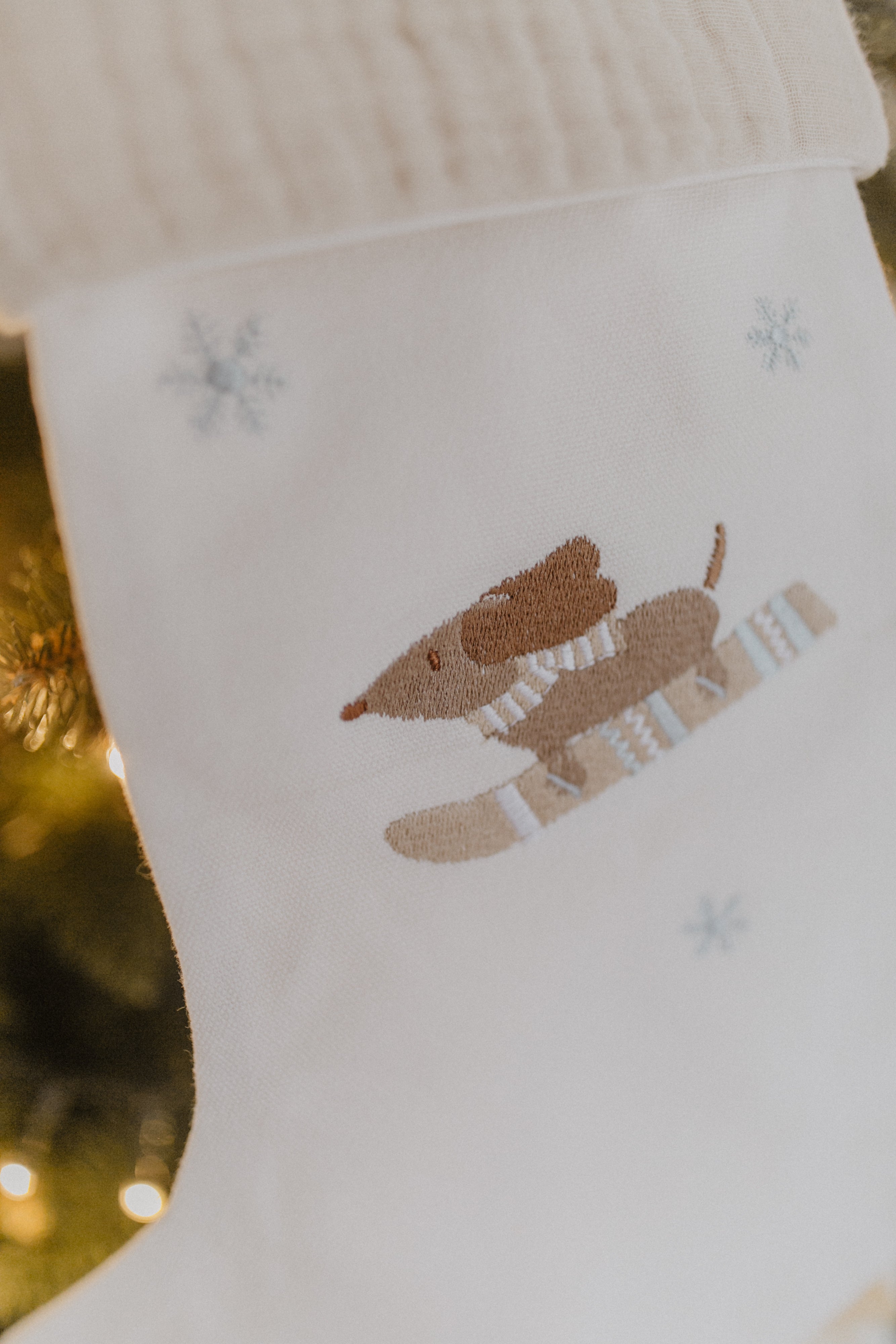 Weihnachtsstrumpf 'dog'