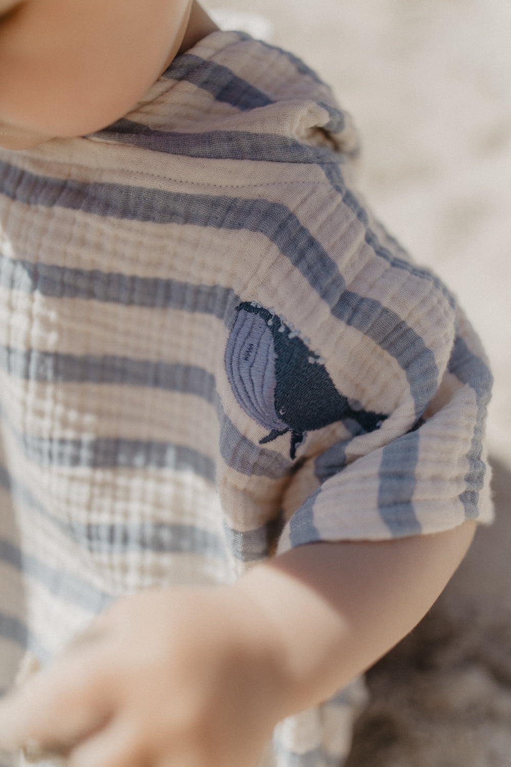 Muslin Poncho 'Oh Hey Vacay'