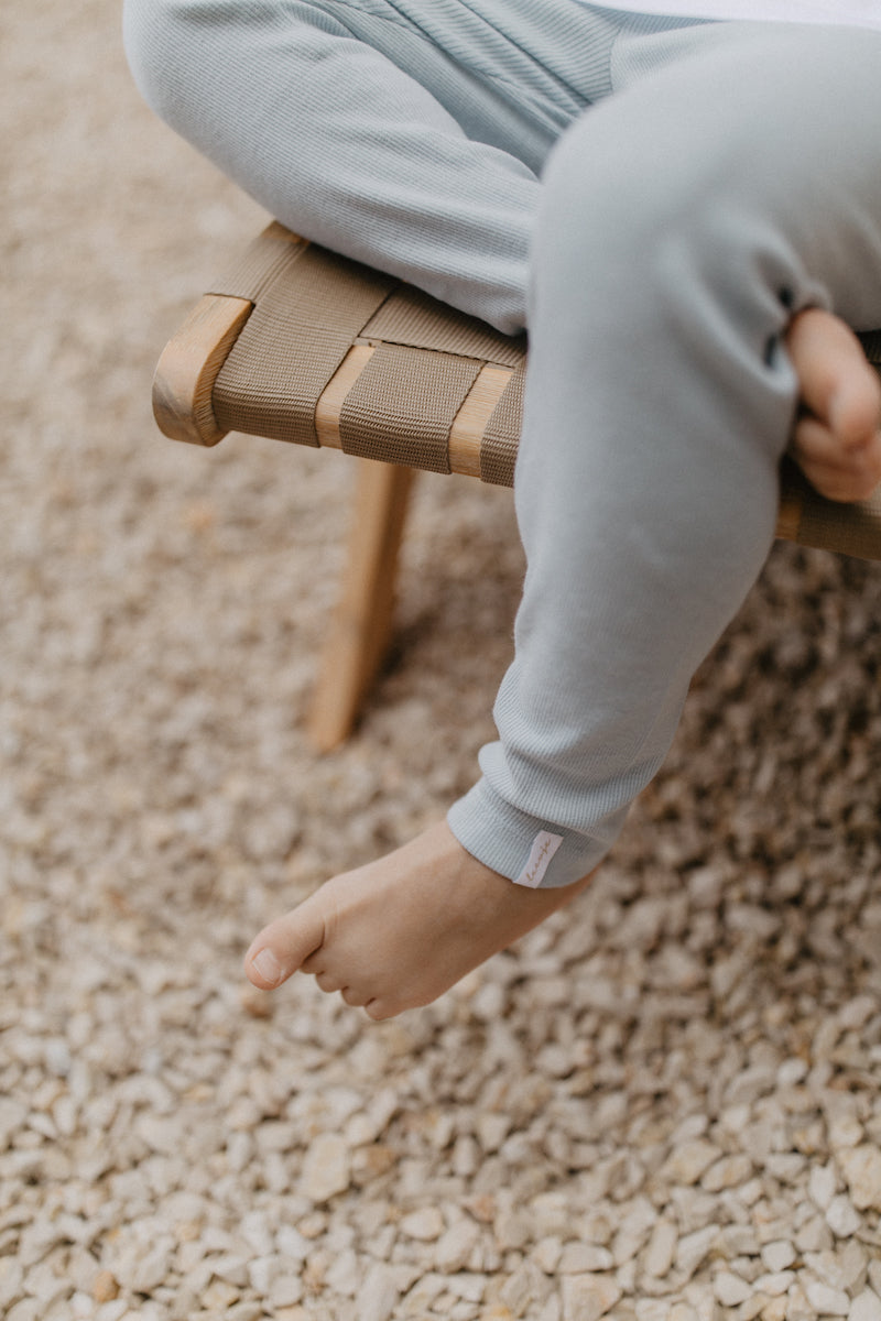 Leggings 'clear blue' made from organic cotton