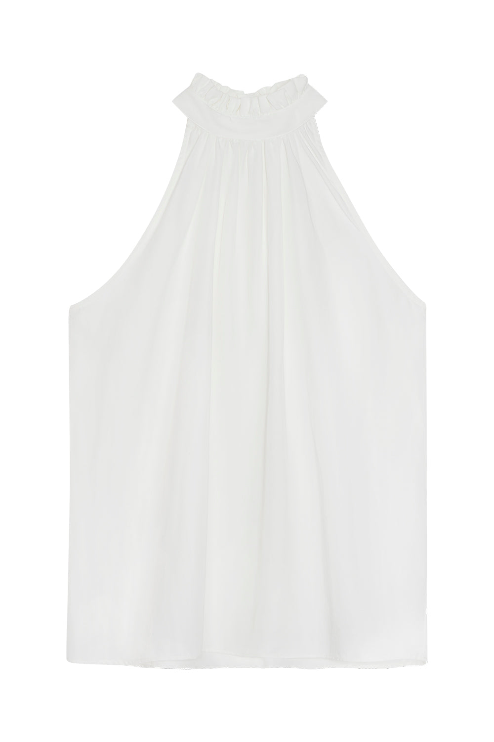 Top mit Rüschen 'White'