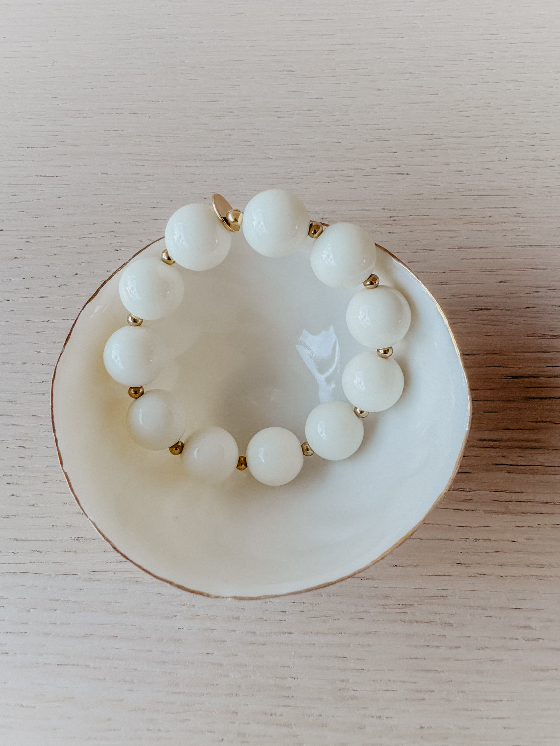 BICHOUS® | Bracelet Écru