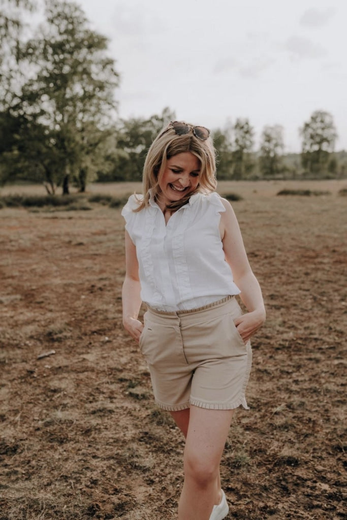 Shorts Für Frauen Mit Bundfalten Hosen