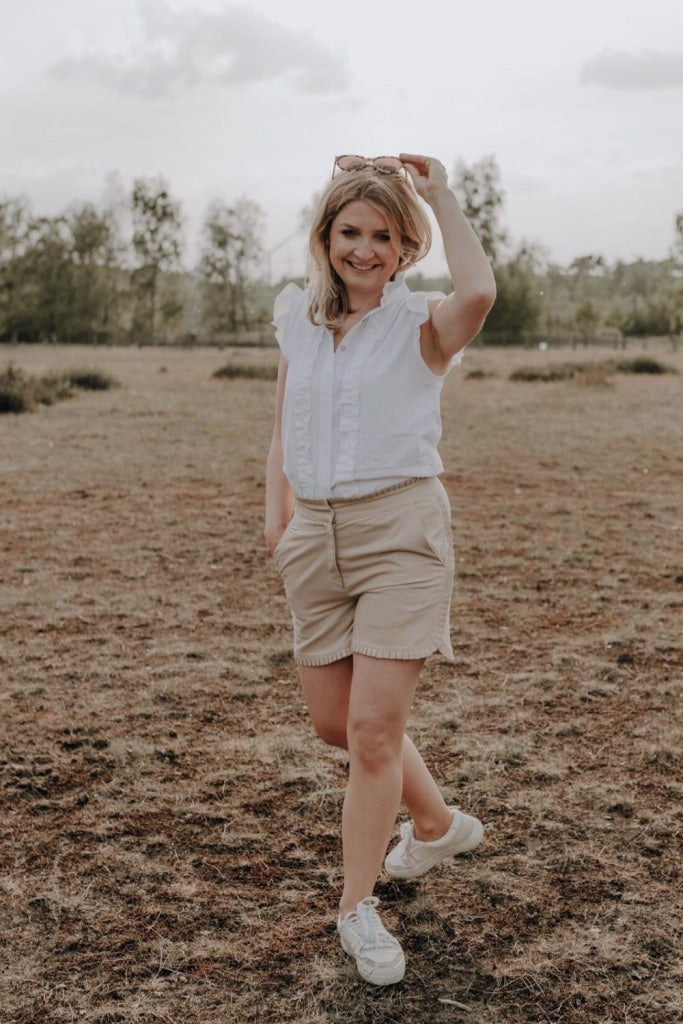 Shorts Für Frauen Mit Bundfalten Hosen