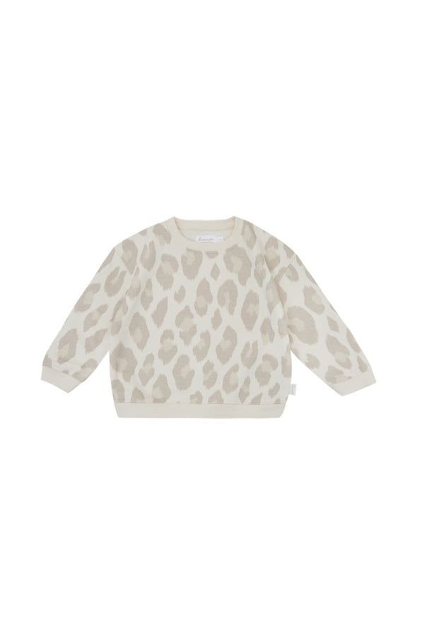 Mini-Me Sweatshirt Leoprint Für Kinder Big Leo / 74/80 Hw 23/24