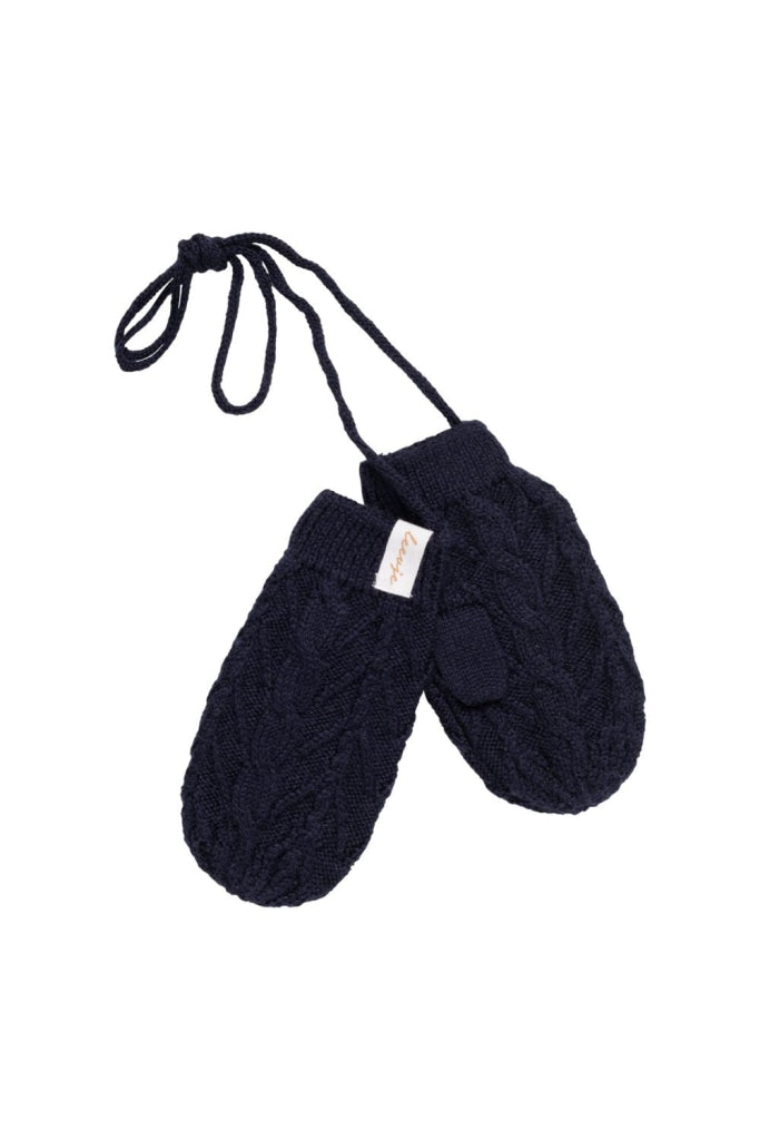 Baby Strick-Set: Handschuhe Und Schal Aus Merinowolle