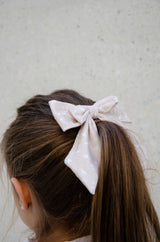 Bow hair clip 'Tiny Leaves'