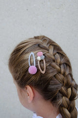 Haarspangen 'Multi PomPom Clips'