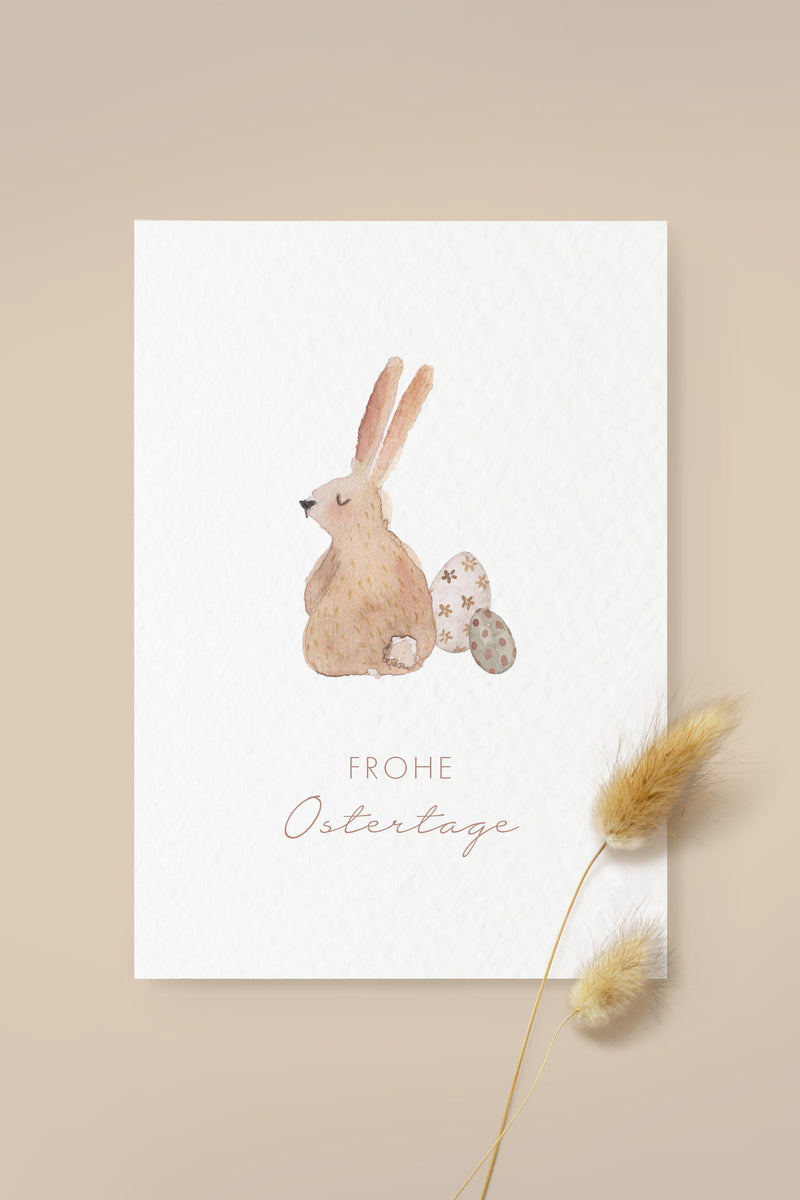 Postcard "Frohe Ostertage"
