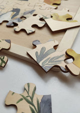 Wooden puzzle Panda & Pingu made from sustainable wood
