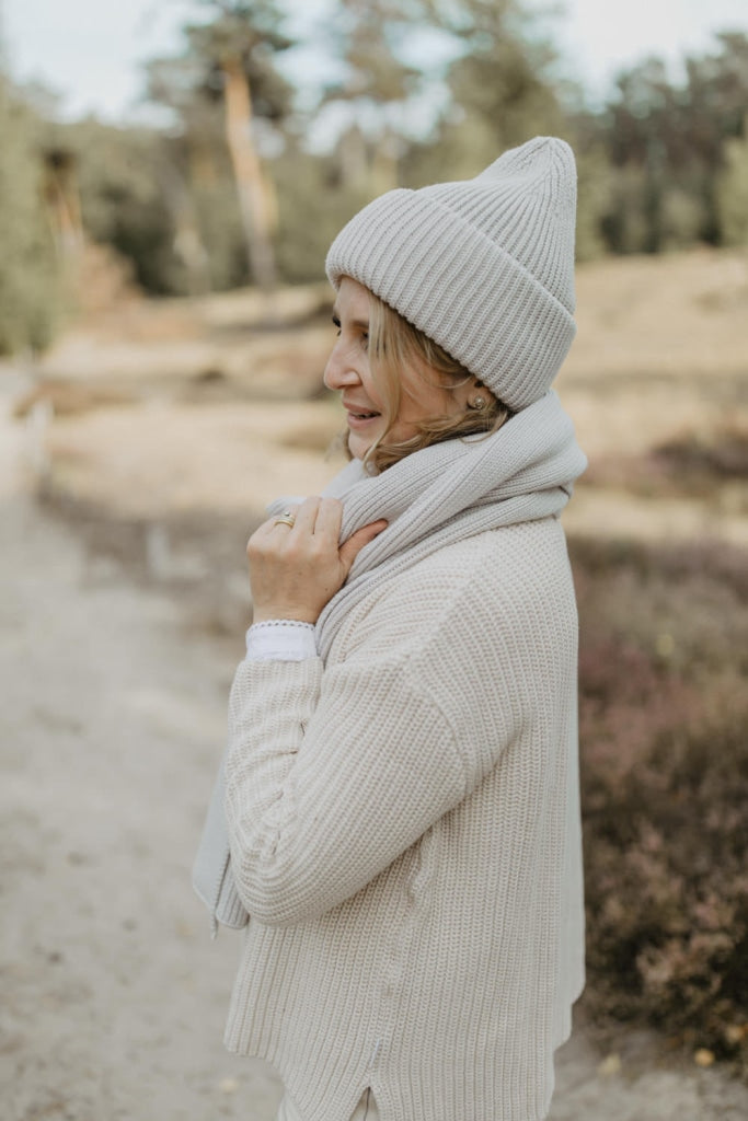 Strickmütze Aus Merinowolle Für Frauen