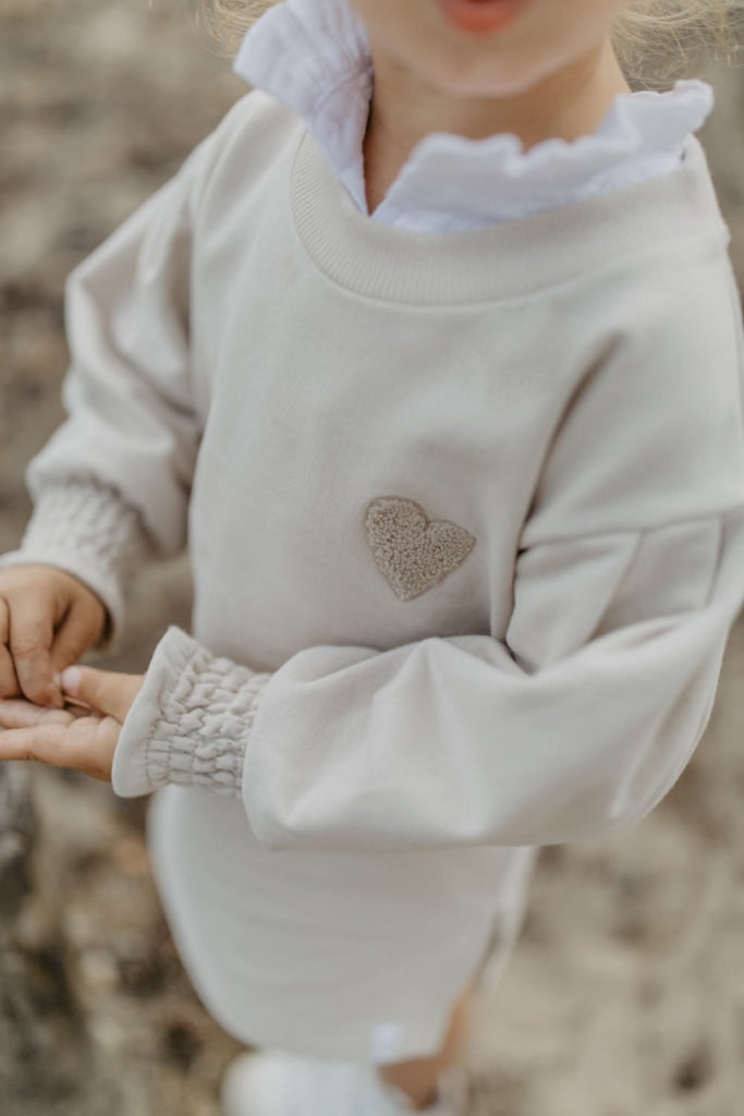 Sweatkleid Mit Rüschen Für Mädchen Kleider