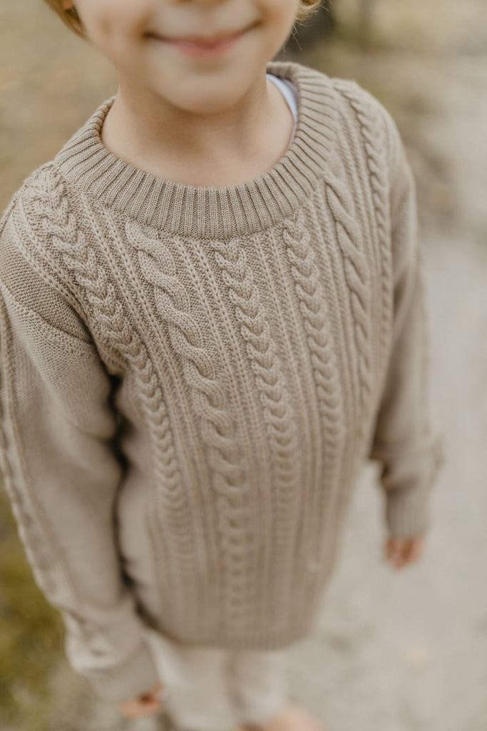 Strickpullover Walnut Aus Merinowolle