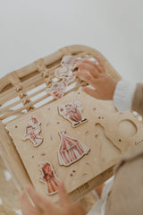 3D wooden puzzle 'Circus' made from sustainable wood