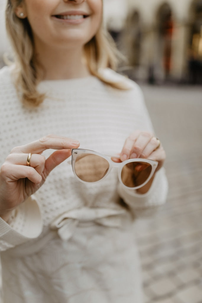 Sunglasses Sandshell Für Frauen In Light Cream Neue Produkte 23